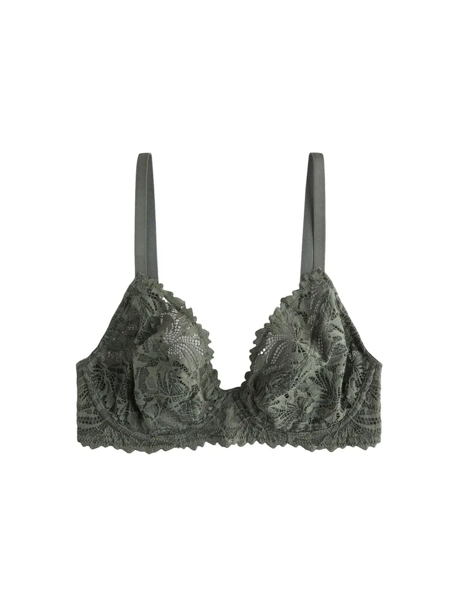 Бюстгальтер Next T-shirt Bra 'Ultimate Comfort' темно-зеленого цвета
