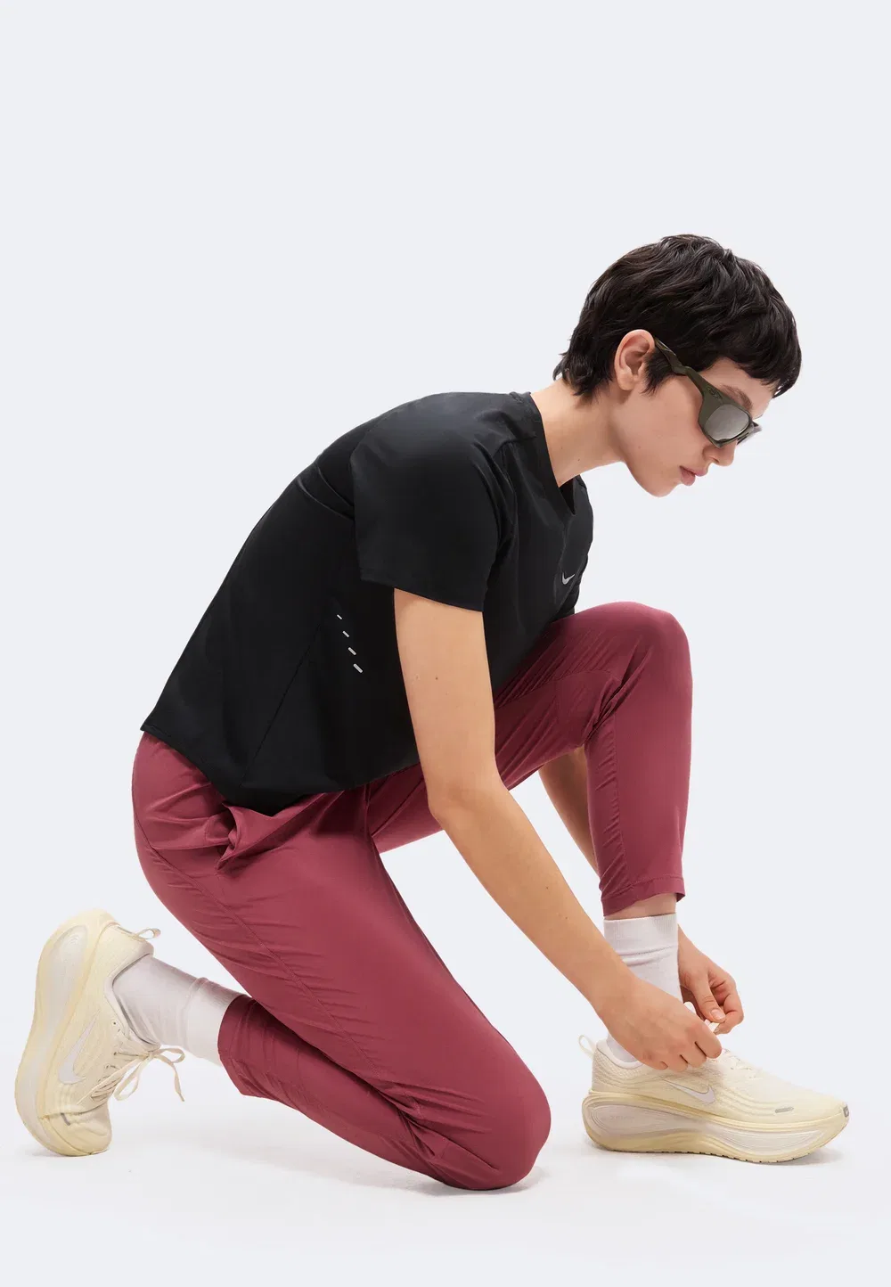 Tempo - спортивные штаны Nike Performance, Pink Smoke — фото 4