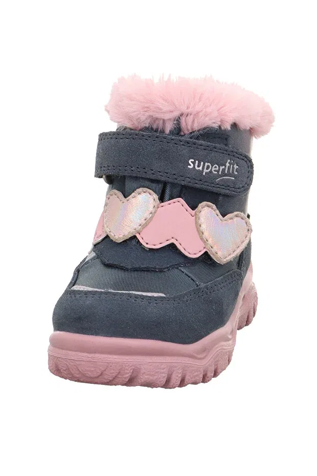 Детские ботинки для девочек на плоской подошве Superfit, Pink — фото 2