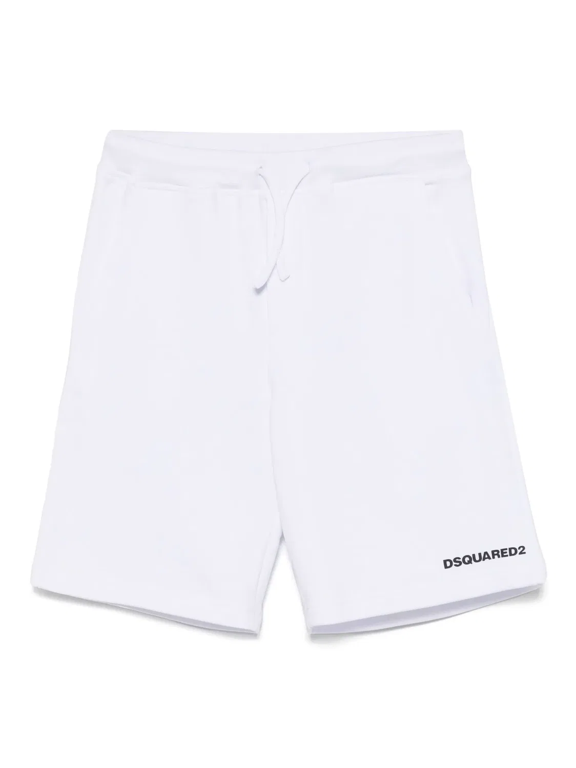 Шорты из 100% хлопка DSQUARED2, белый
