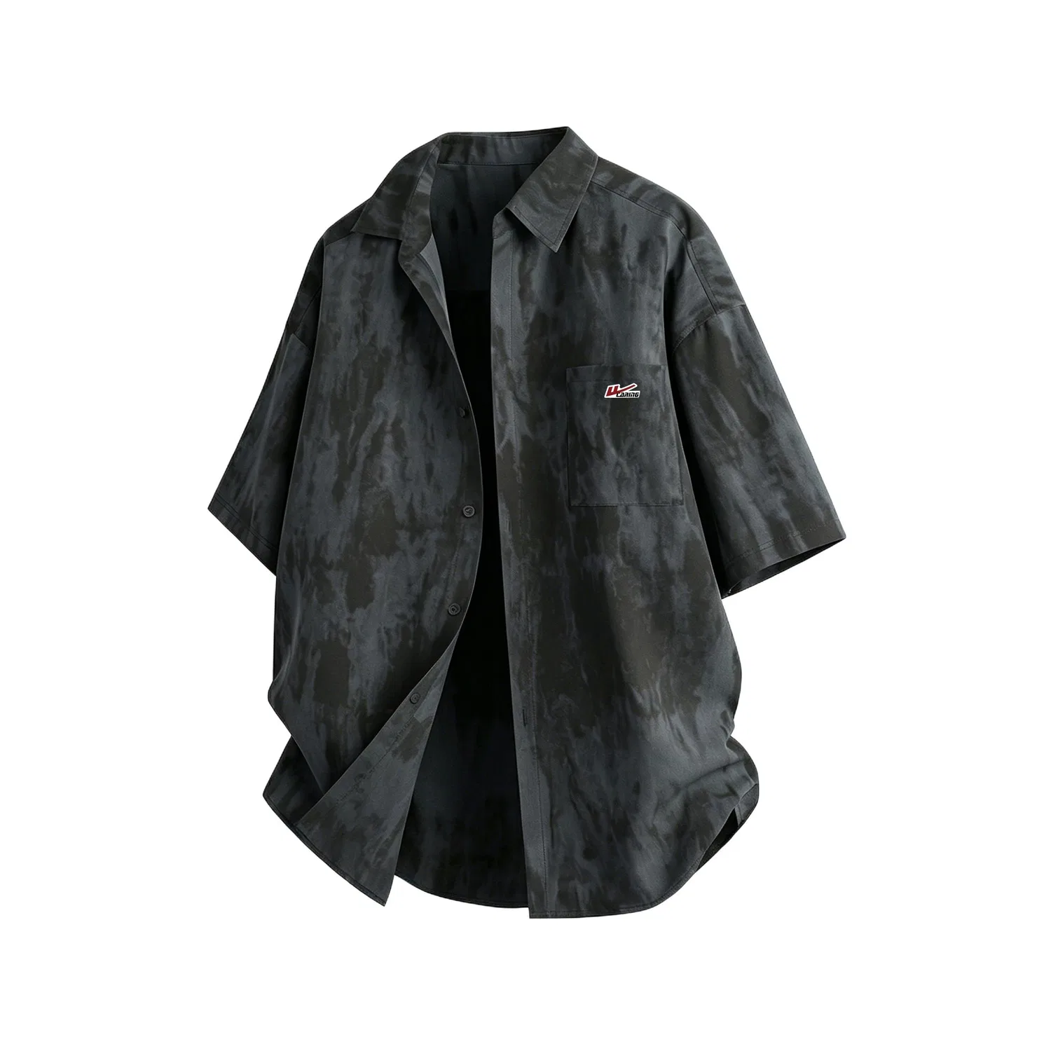 Детская рубашка с принтом Riding The Wind Collection WARRIOR, Black (DIY Badge)
