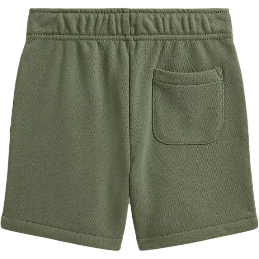 Детские шорты с принтом Polo Ralph Lauren, Workwear Green — фото 3