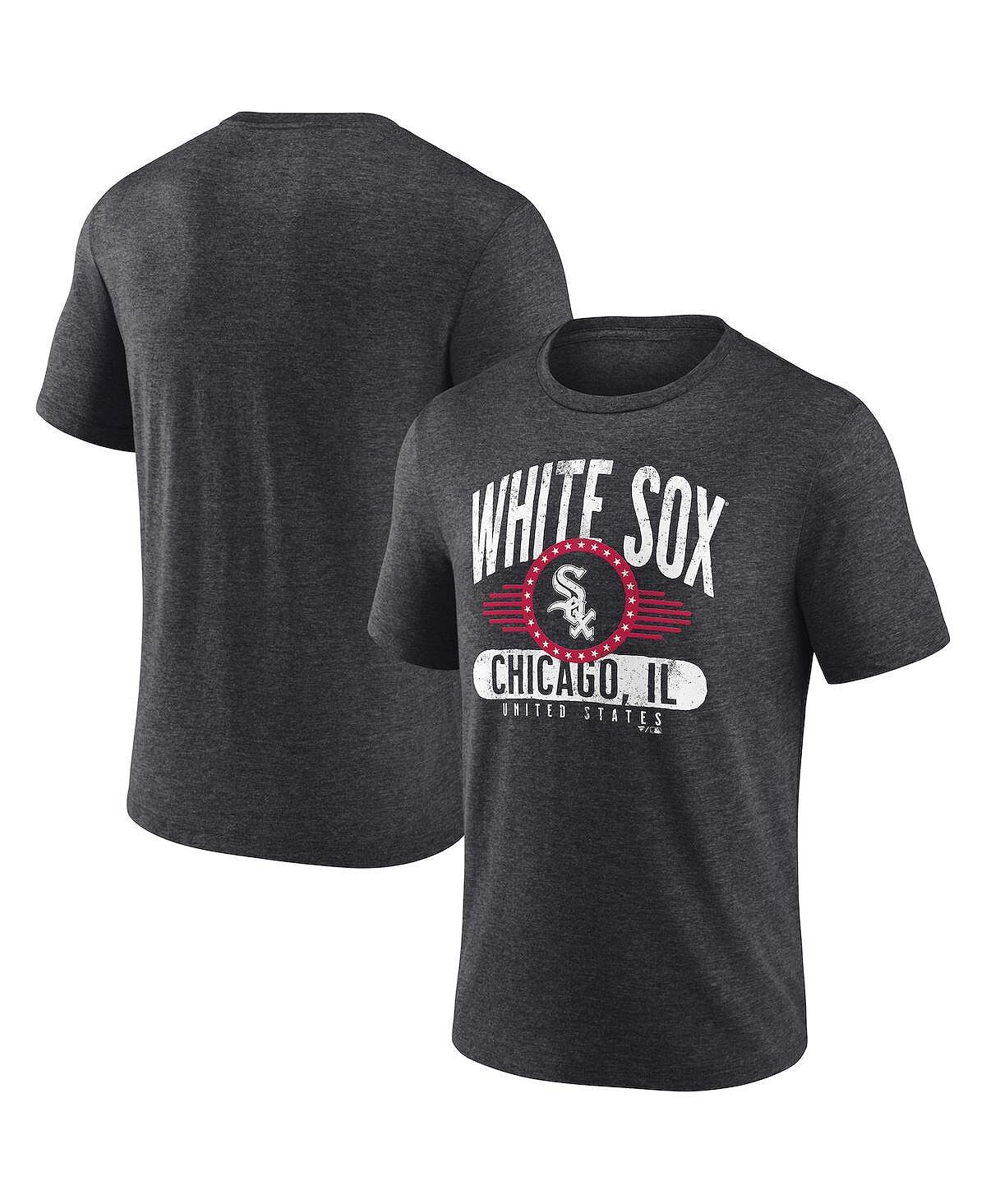 

Мужская фирменная футболка с меланжевым покрытием chicago white sox badge of honor tri-blend tri-blend Fanatics, мульти, Серый, Мужская фирменная футболка с меланжевым покрытием chicago white sox badge of honor tri-blend tri-blend Fanatics, мульти