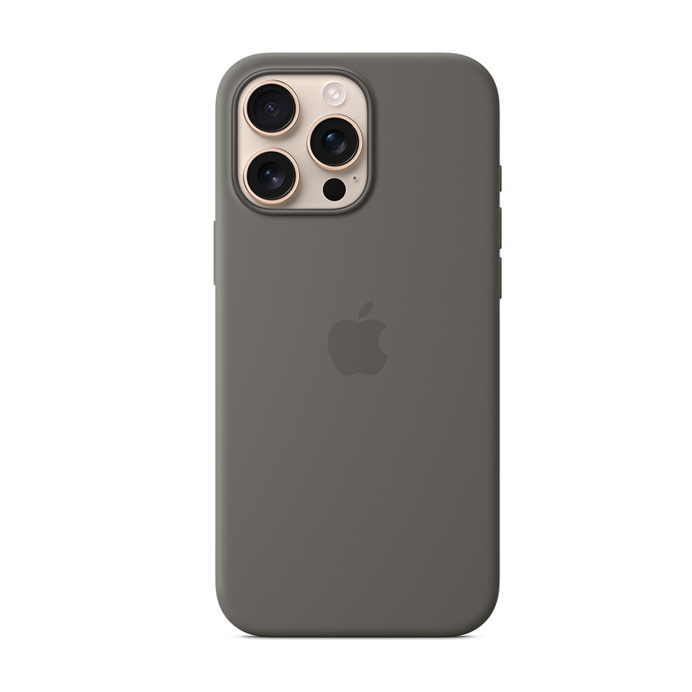 

Чехол для Apple iPhone 16 Pro Max с MagSafe, Stone Gray, Серый, Чехол для Apple iPhone 16 Pro Max с MagSafe, Stone Gray