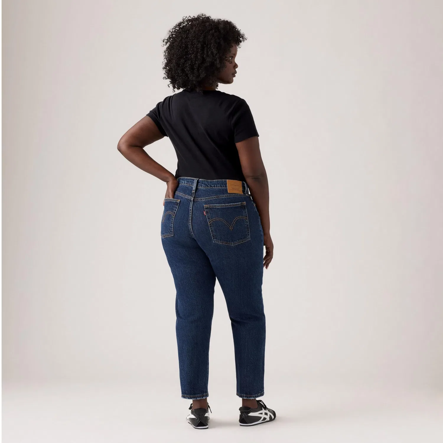 Женские джинсы прямого кроя Wedgie Levi's, Indifferent Indigo — фото 3
