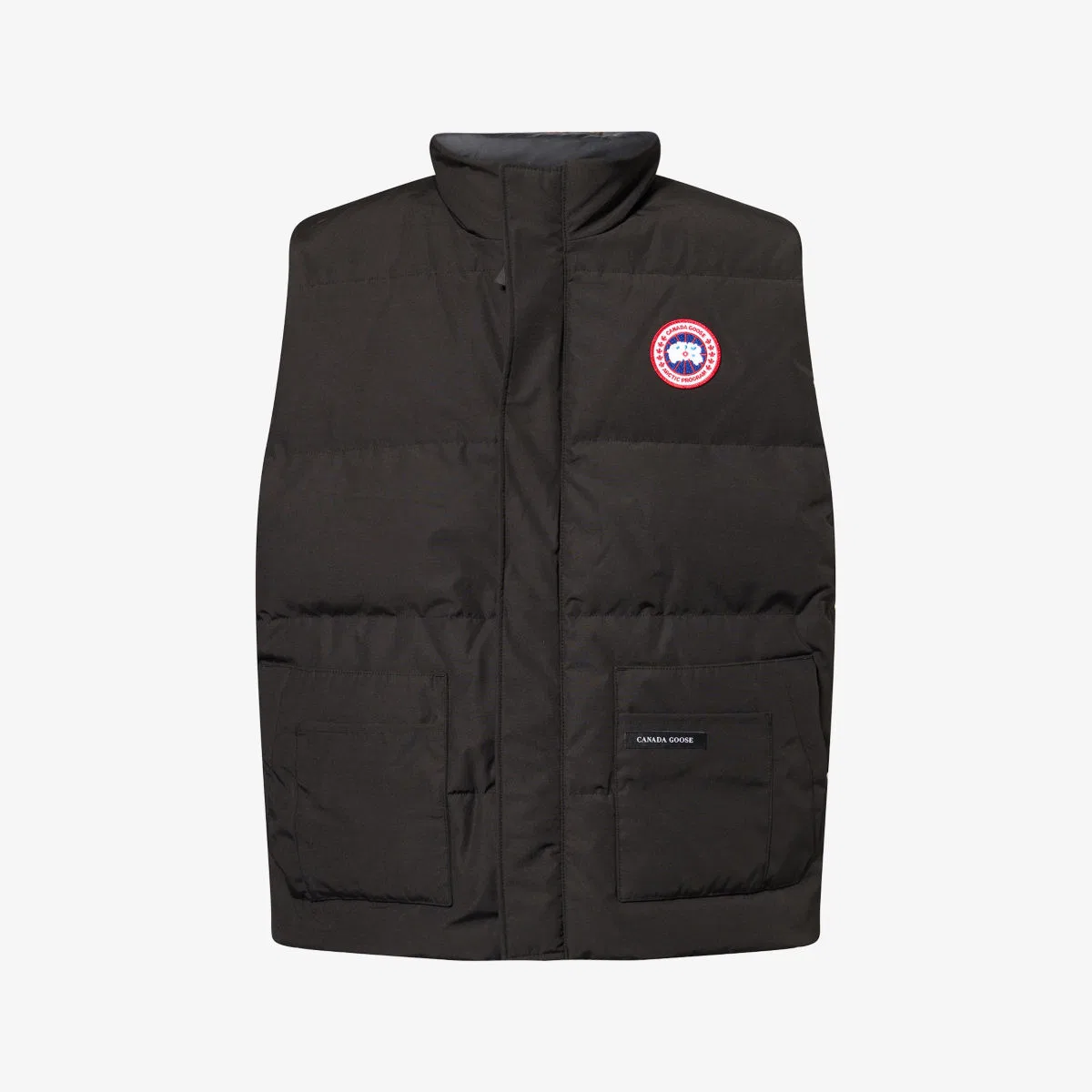 Стеганый жилет Freestyle с нашивкой с логотипом Canada Goose, черный
