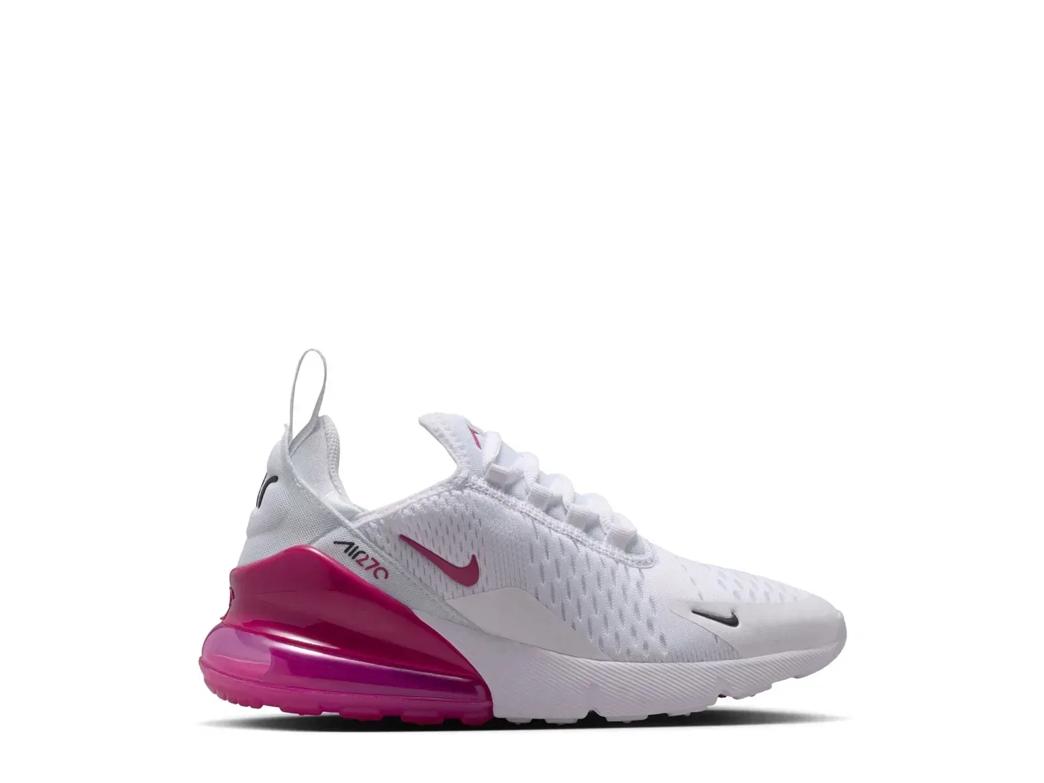 Кроссовки Nike Air Max 270 для мальчиков, белый/светло-розовый