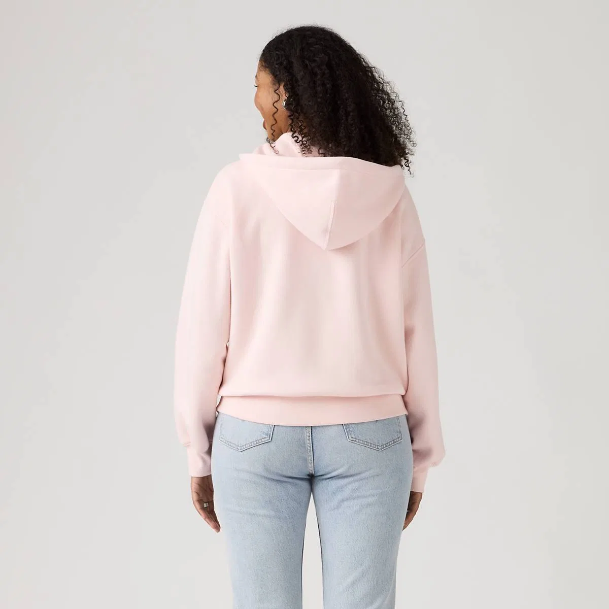 Повседневная толстовка на молнии Levi's, Crystal Pink - Pink — фото 4