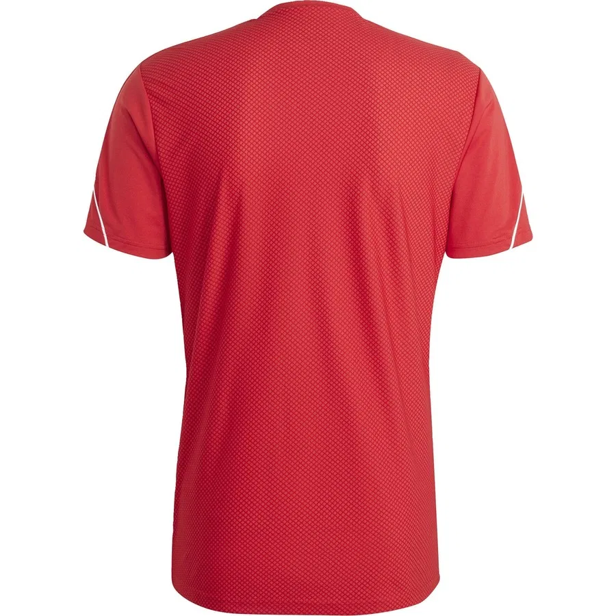 Футболка спортивная с длинным рукавом Tiro 23 League adidas, Красно-белый — фото 4