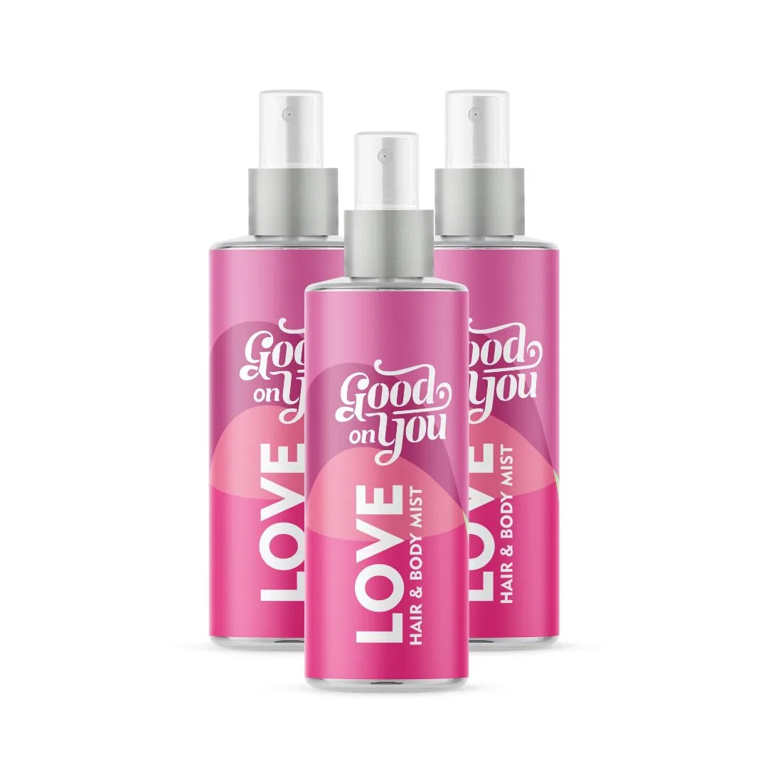 Хэр энд боди мист, боди спрей Good on You, 150 мл, Love