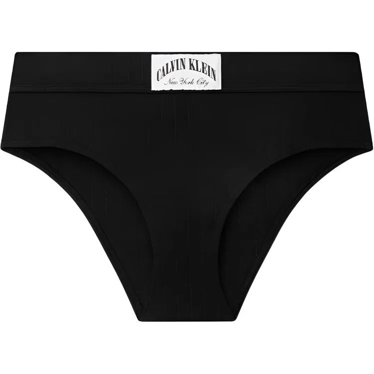 Женские трусы с высокой посадкой Vintage Resistance Band Calvin Klein, Space Black