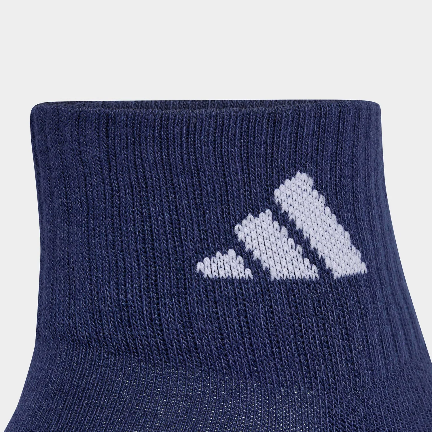 Спортивные носки 3 пары Adidas Performance, Dual Indigo/Dark Grey Heather/Dark Blue/White — фото 4