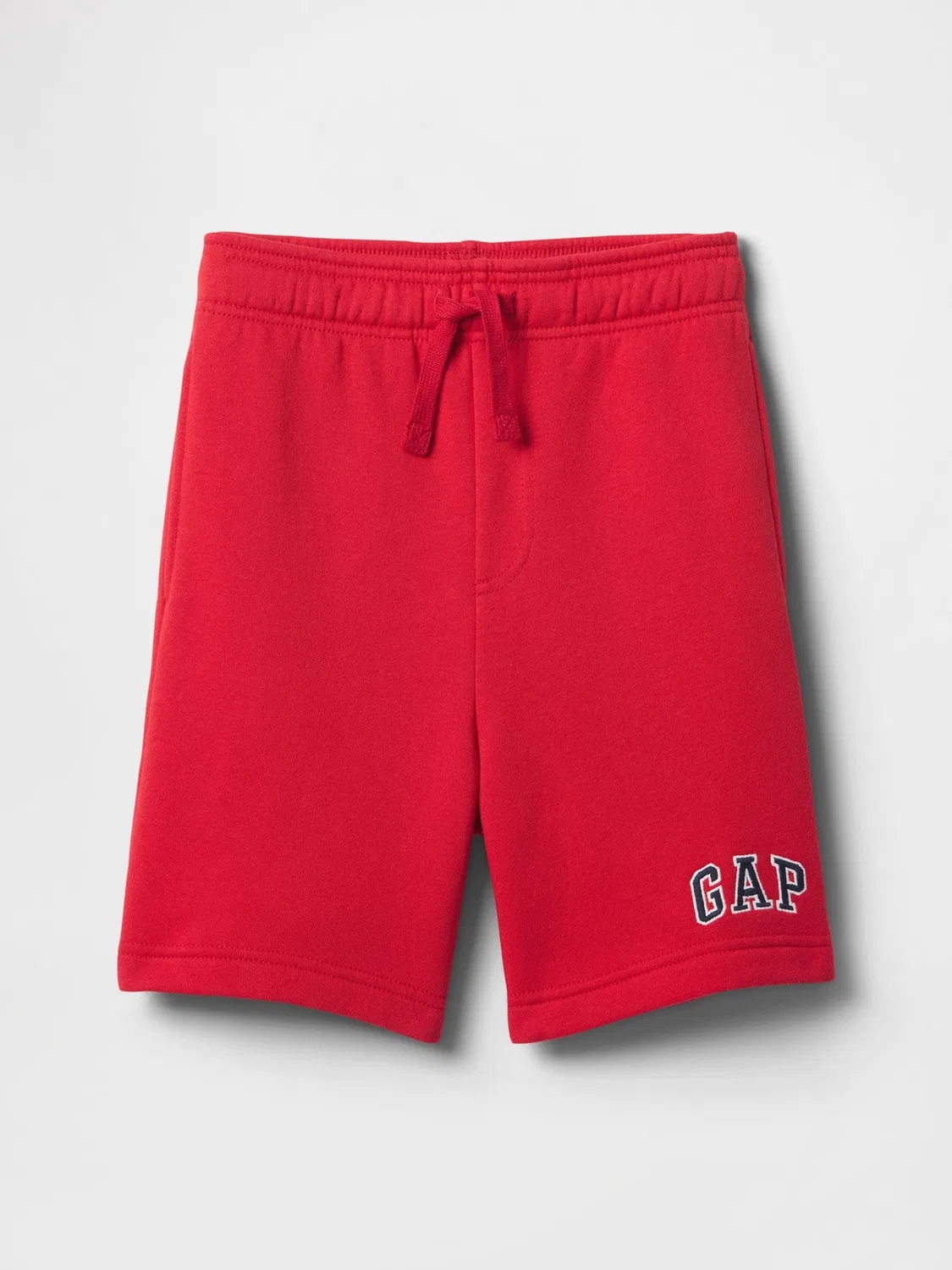 Шорты расслабленного кроя с логотипом Gap, красные