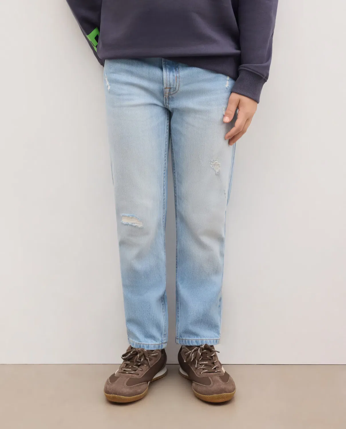 Детские джинсы для мальчиков slim fit Kids El Corte Inglés, Cerúleo — фото 2