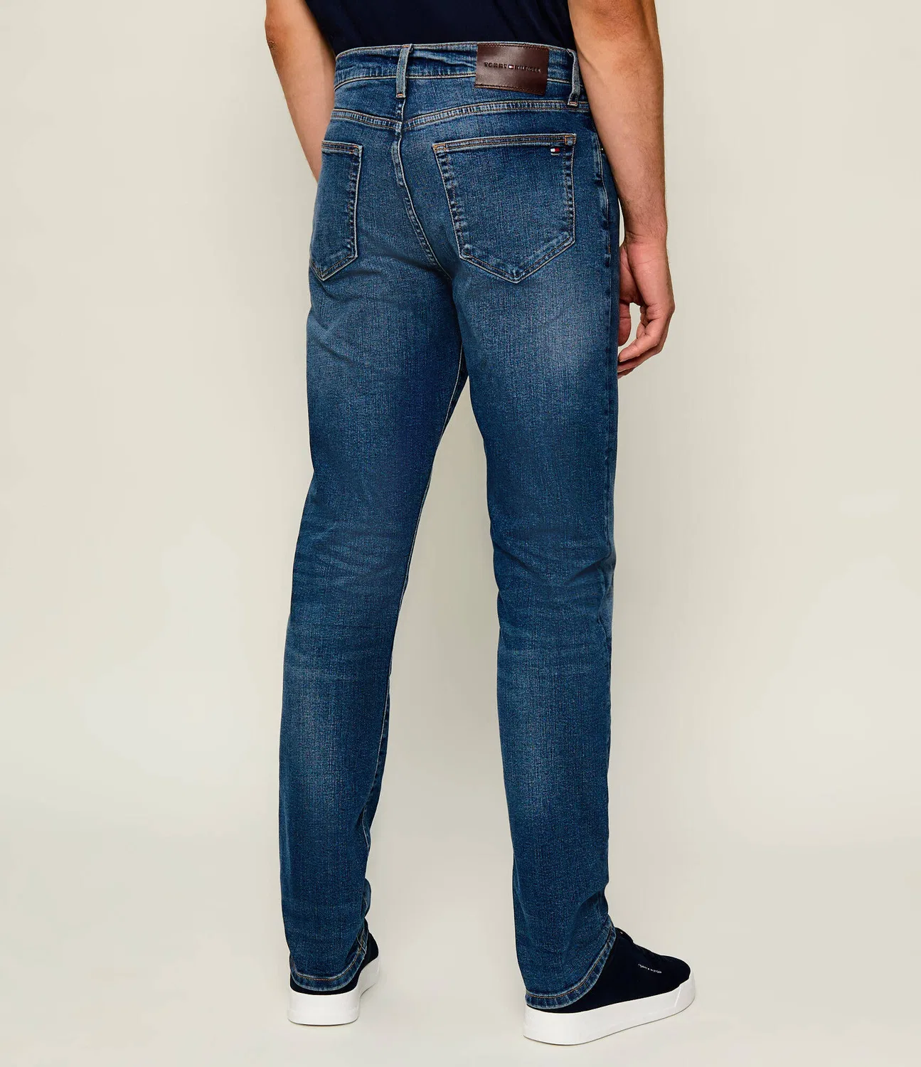 Джинсы slim fit Denton Tommy Hilfiger, темно-синий — фото 4