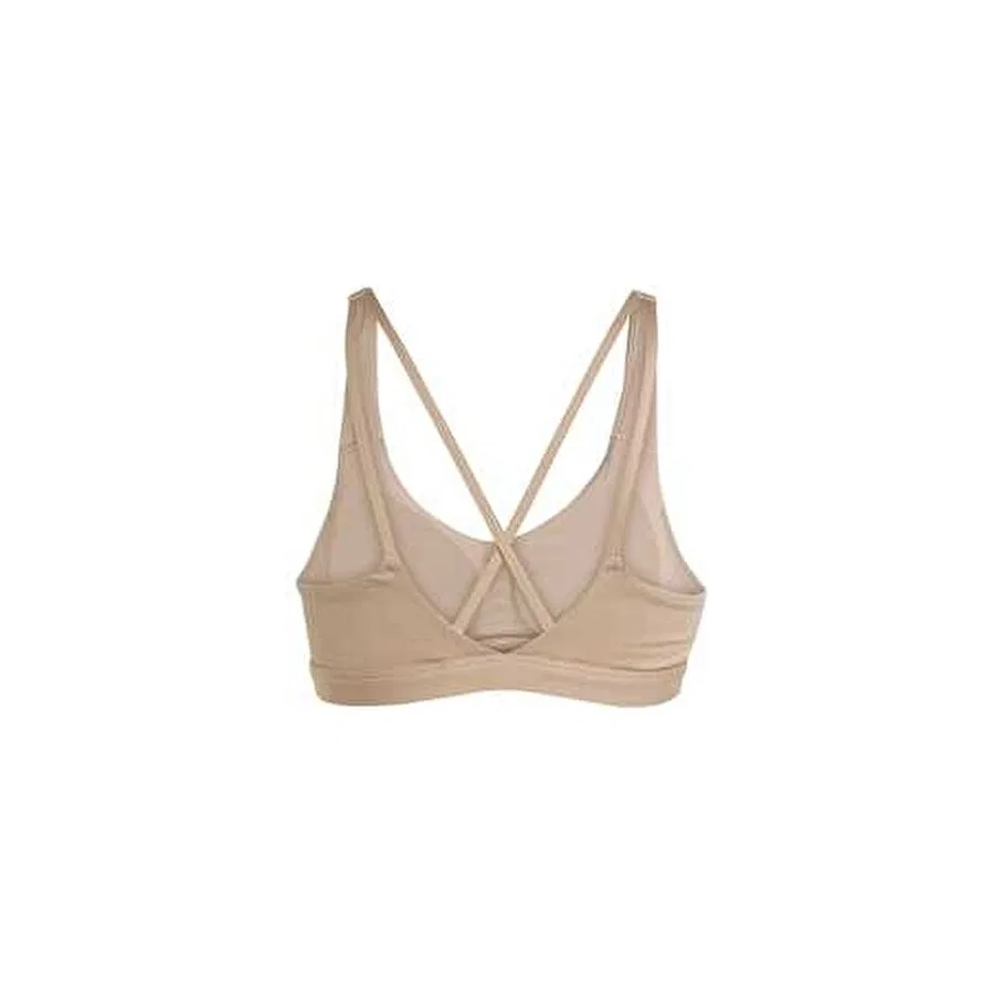 Спортивный бюстгальтер средней поддержки All Me Essentials adidas, Хаки — фото 4