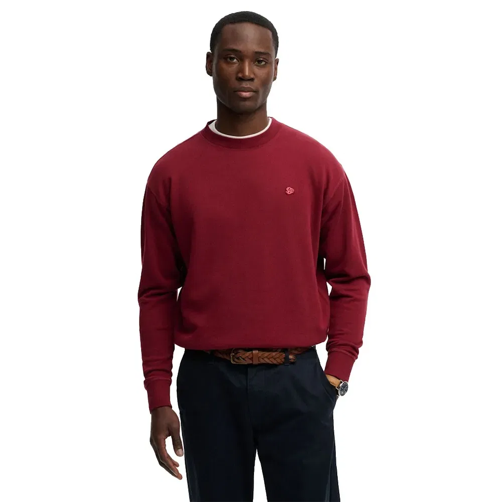 Свитшот Essential Heritage Crew Superdry, красный