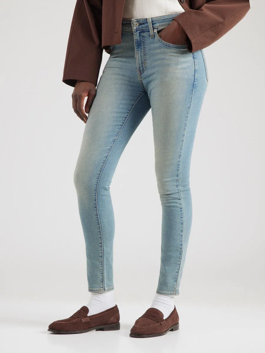 Джинсы LEVI'S Slim fit '721' синего цвета — фото 3