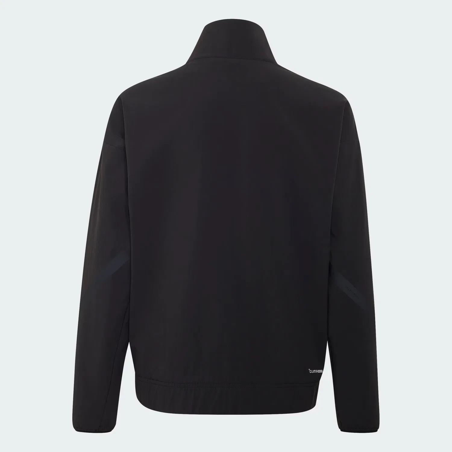 Детская спортивная куртка на молнии свободного кроя Z.N.E. Woven Travel Cover Up Adidas Sportswear, черный/карбоновый — фото 2