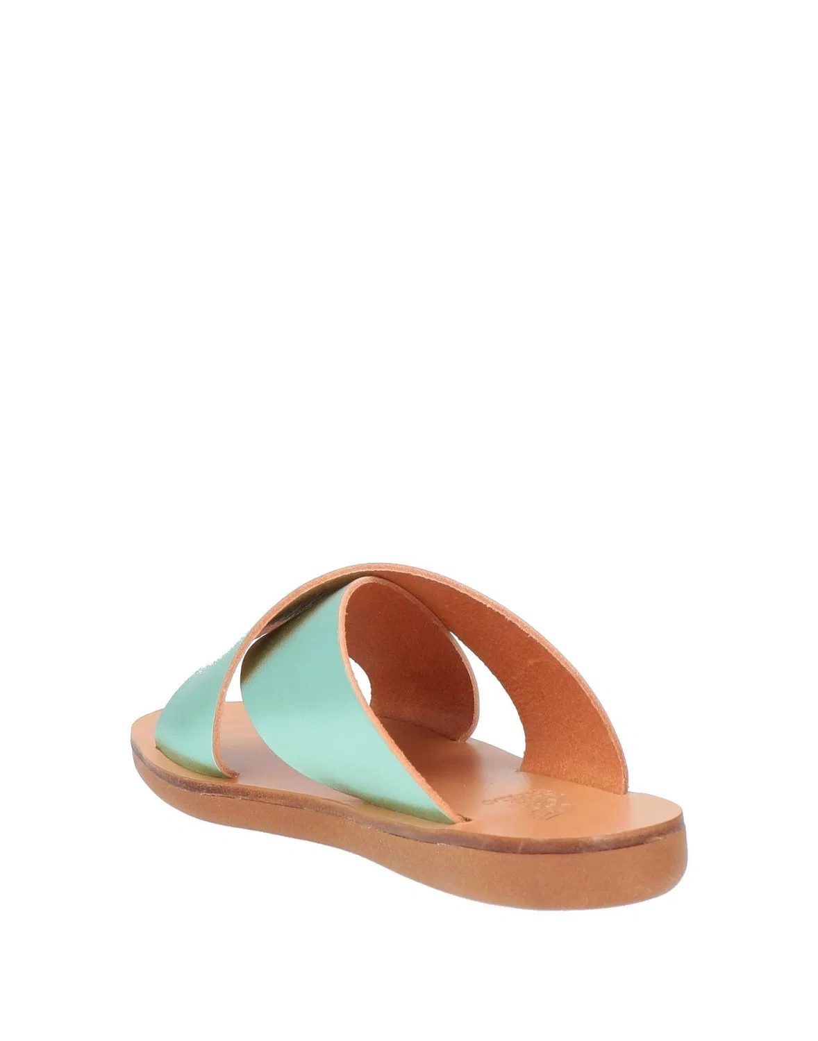 Детские сандалии для девочек кожаные Ancient Greek Sandals, светло-зеленый — фото 3