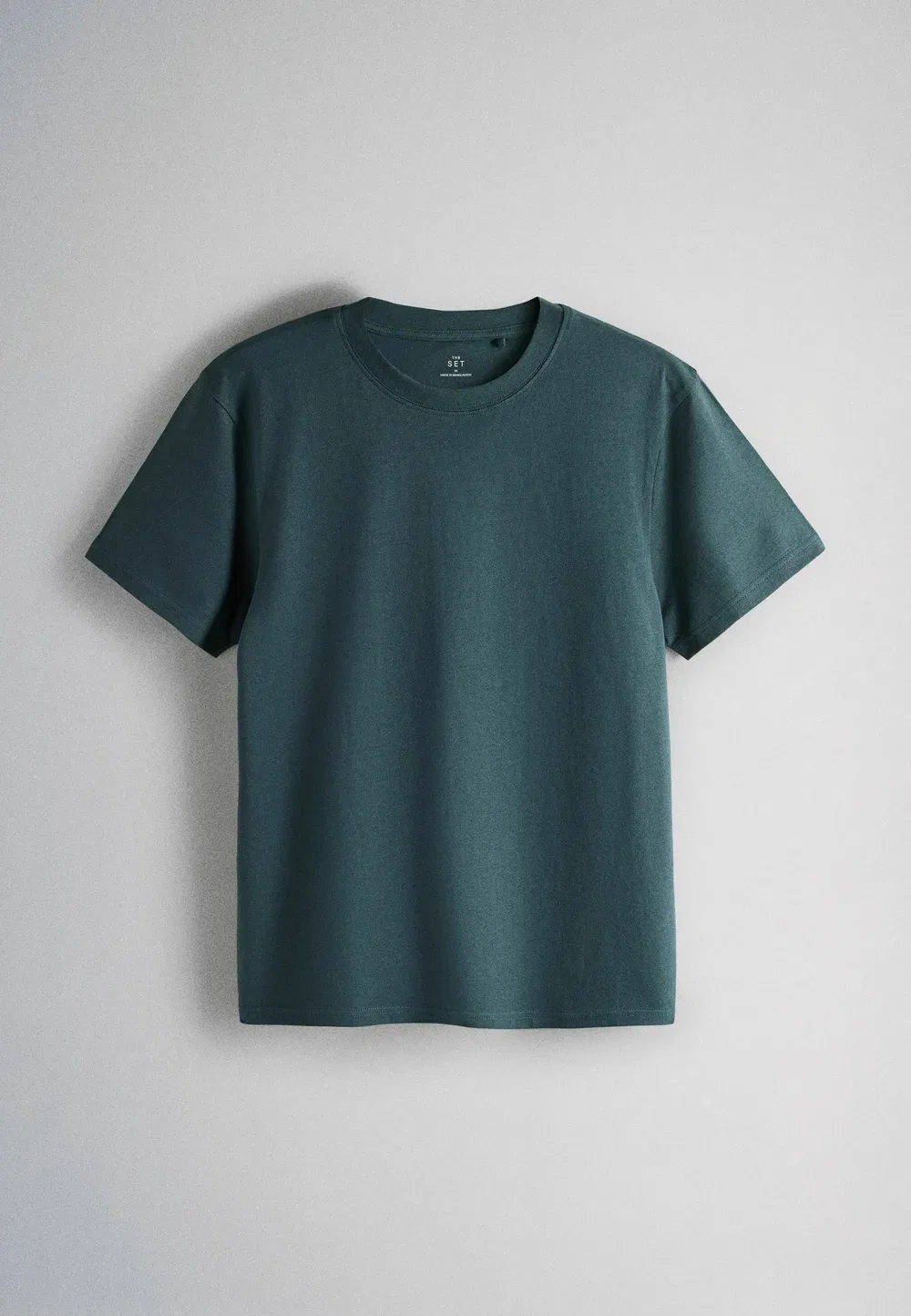 Легкие футболки с коротким рукавом, комплект из 4 штук - базовая футболка Next, Green Grey — фото 4