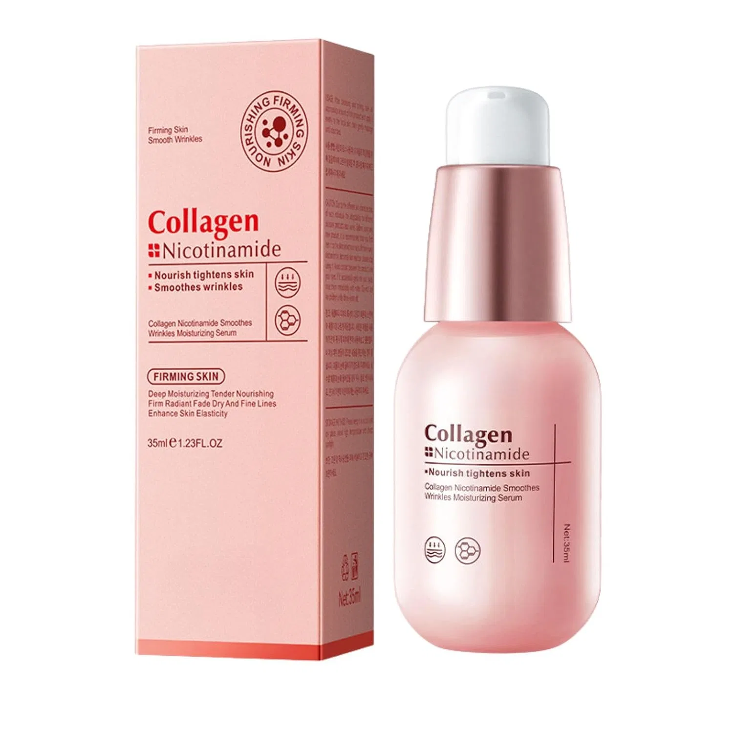 Сыворотка увлажняющая Collagen Niacinamide SNOCKOO, 35 мл