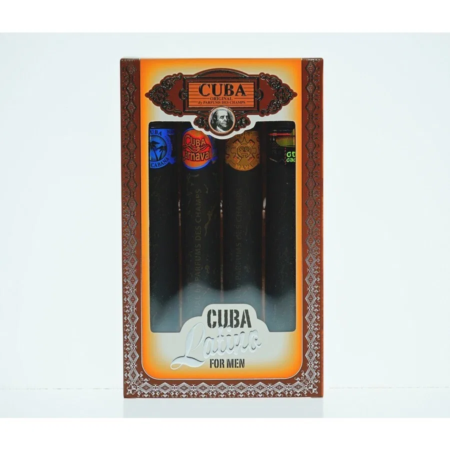 Подарочный набор для мужчин Cuba Latino Collection by Champs, 4 предмета