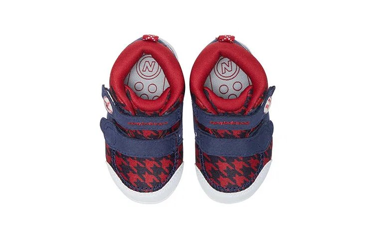 Кроссовки для малышей New Balance NB 123 с защитой от износа, сине-красные — фото 4