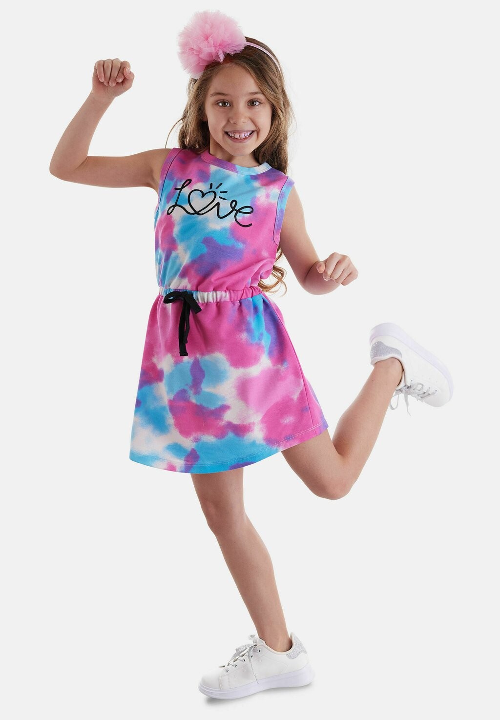 

Повседневное платье TIE-DYE LOVE Denokids, цвет mehrfarbig