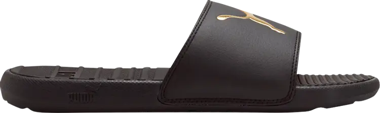 

Сандалии Puma Cool Cat Sport Slide Black Team Gold, черный