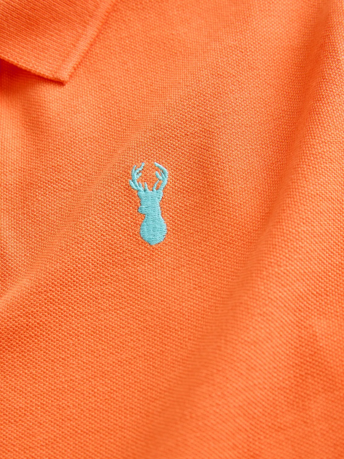 Поло Next Stag Orange, оранжевый — фото 4