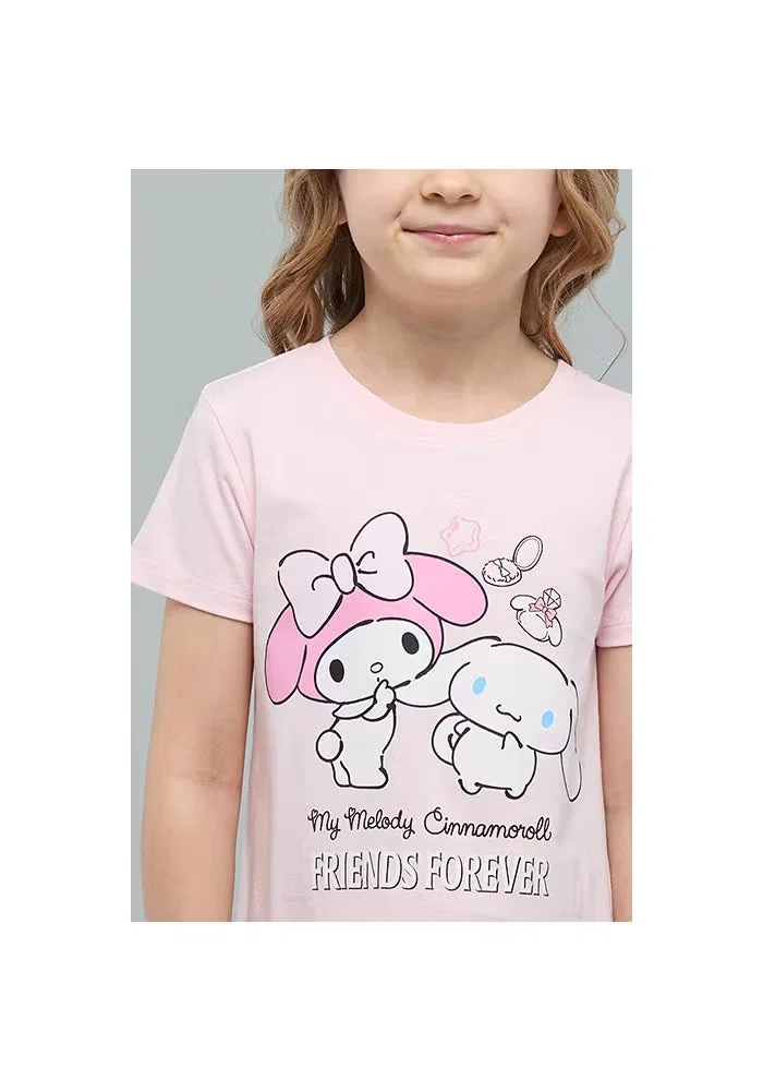 Ночная сорочка с принтом Cinnamoroll R&B, розовый — фото 4