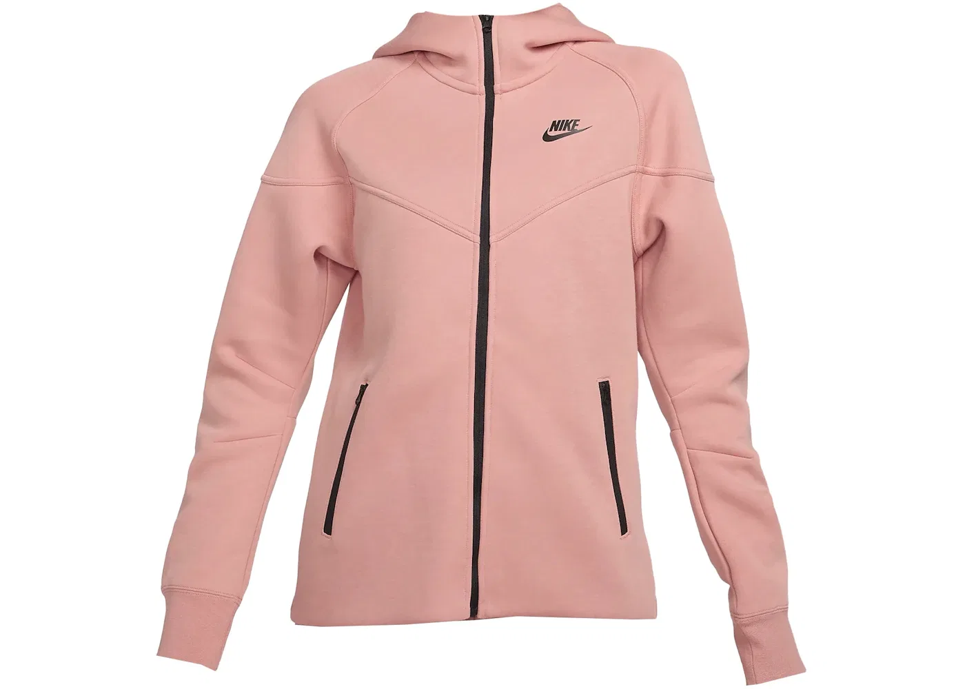 Женская худи с принтом Nike Tech Fleece Windrunner Nike, Red Stardust/Black