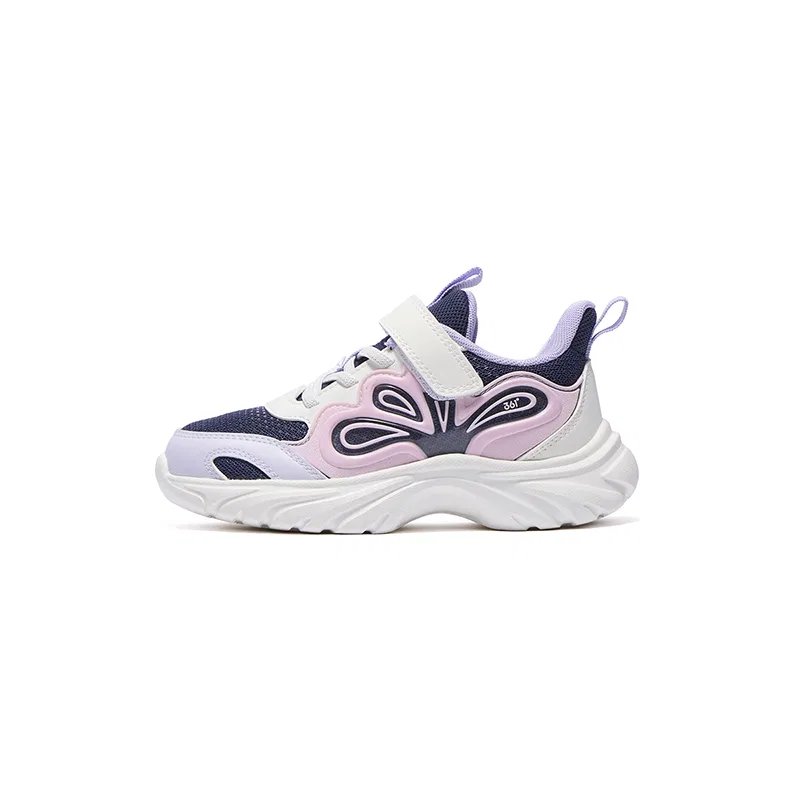 Детские кроссовки с защитой от скольжения 361°KIDS, Light Blue/Baby Pink/Light Pink Purple