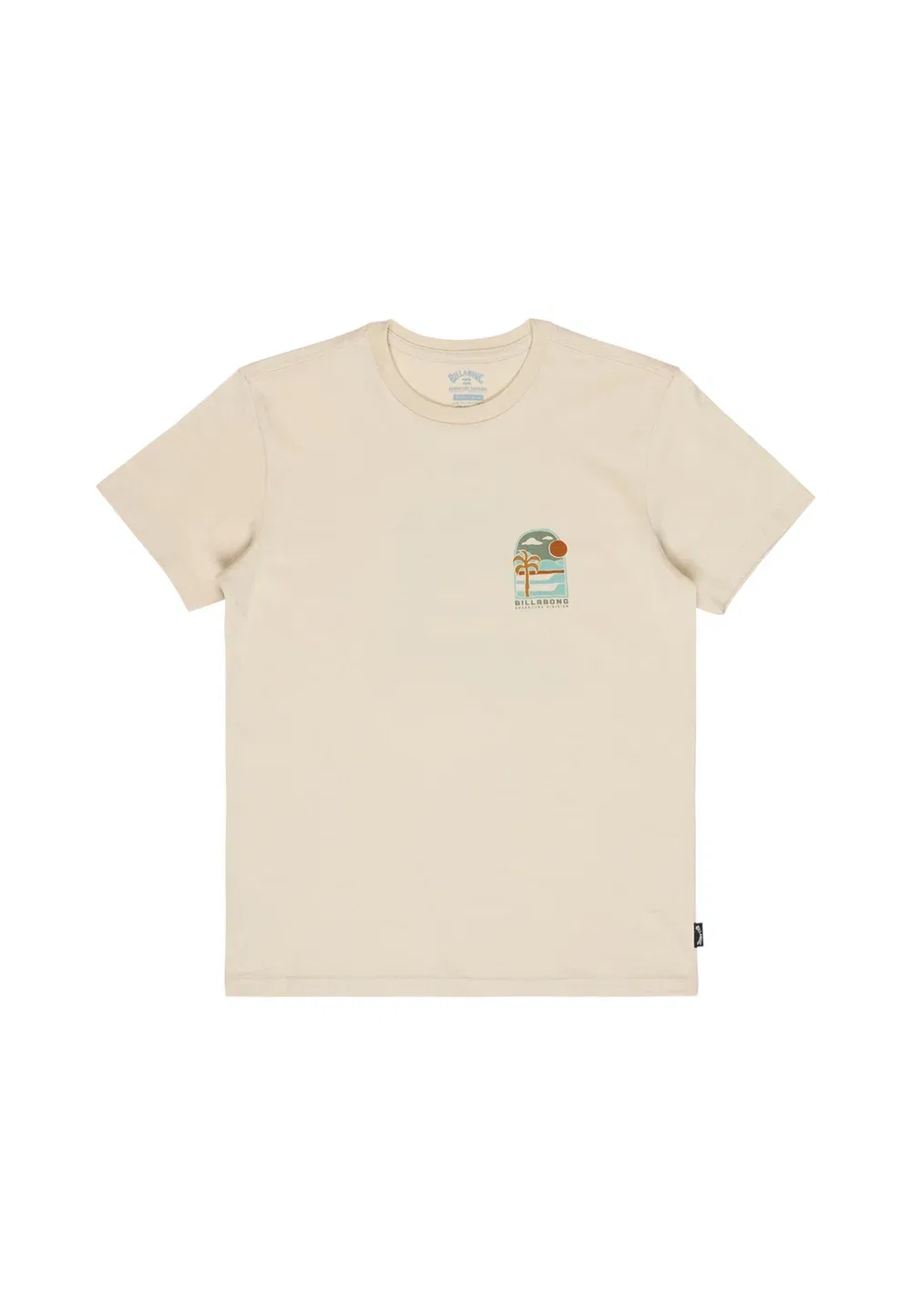 Одежда Jungen 8-16|топы ebbzt00251 - футболка с принтом Billabong, Oat — фото 4