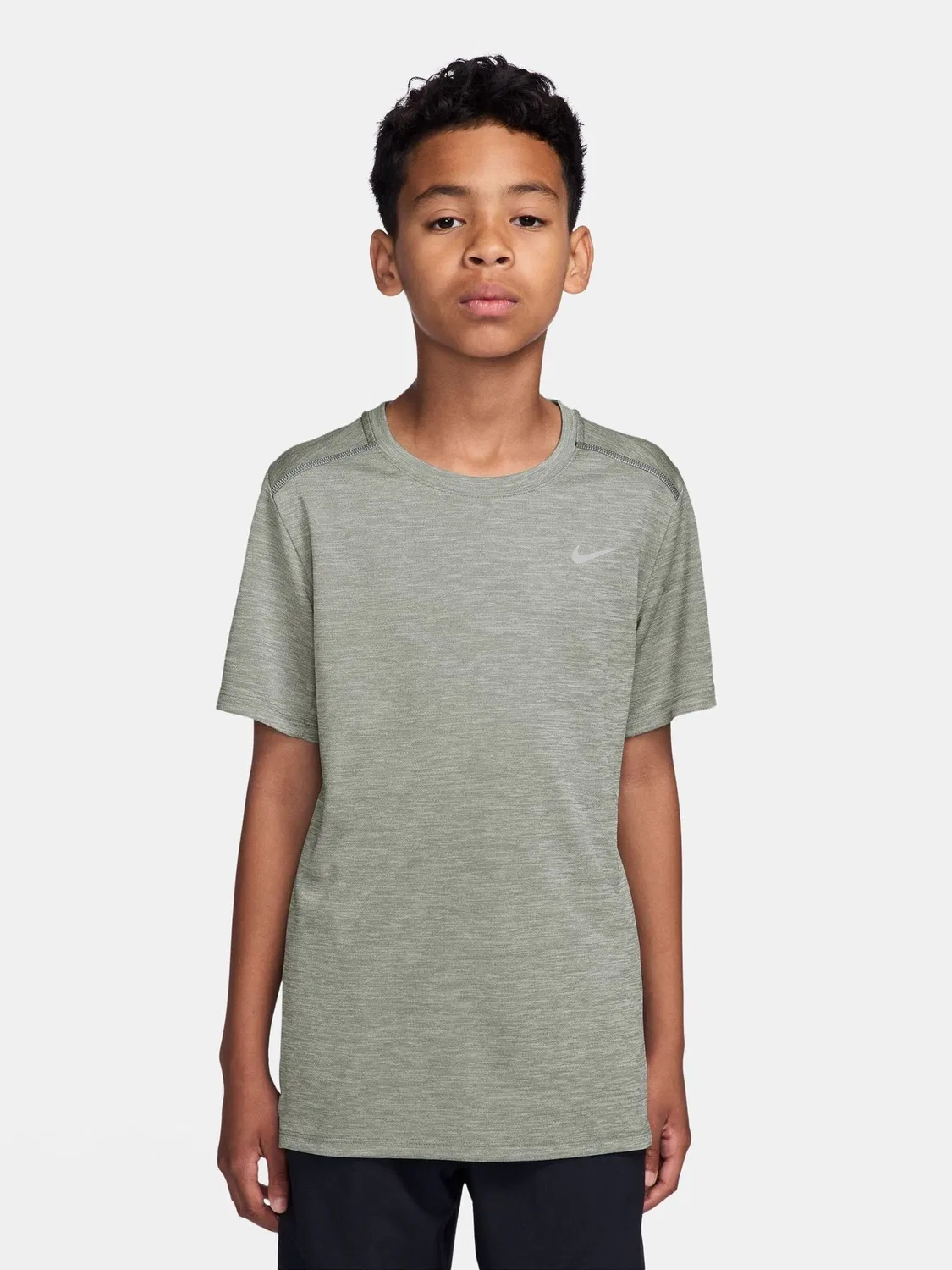 Футболка Nike Miler Dri-FIT с коротким рукавом, Spruce Fog Grey