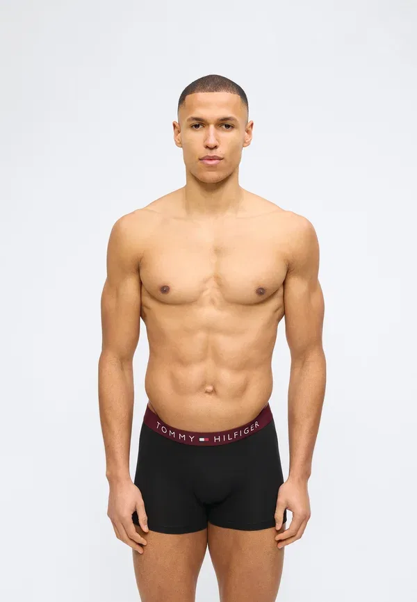 Комплект из 3 боксеров Jersey Tommy Hilfiger, черный/синий — фото 4
