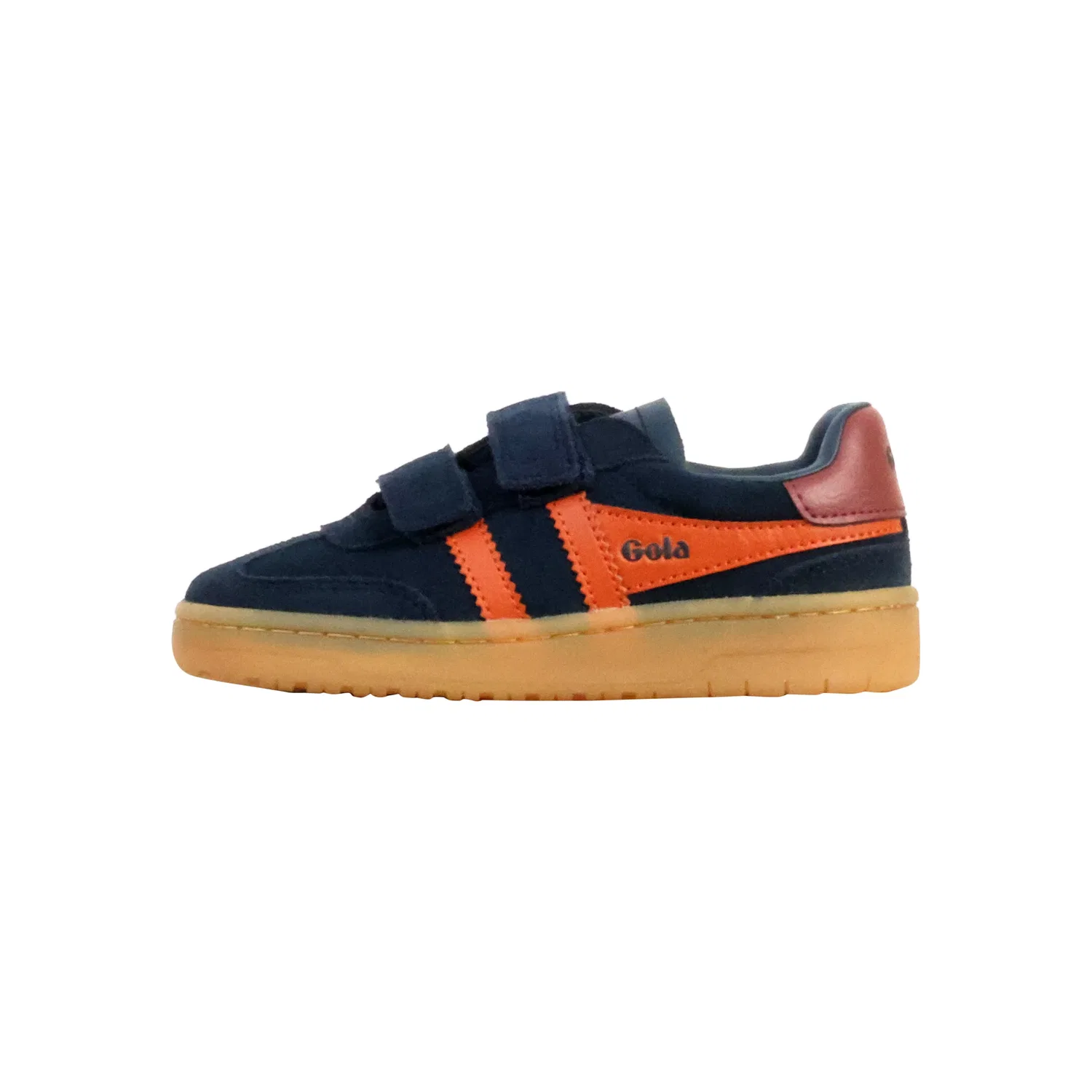 Кроссовки низкие детские из кожи Viper Strap Gola, синий