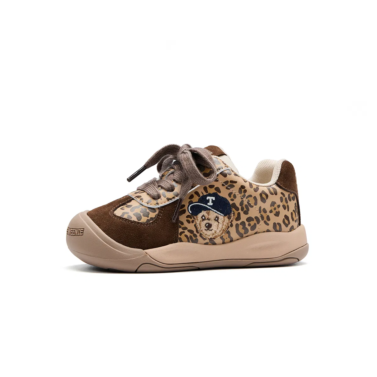 Детские повседневные кроссовки из микрофибры Teenie Weenie, Dark Brown