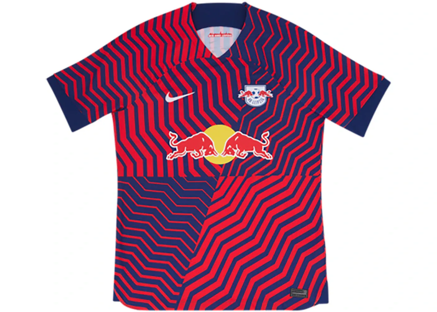 Мужская футболка с длинным рукавом Nike RB Leipzig 2023/24 Stadium Away Dri-Fit Jersey, Blue/Red
