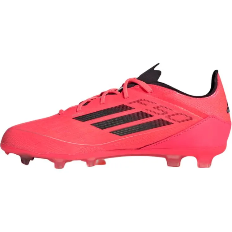Adidas F50 PRO Abrasion Resistant Low top детские футбольные бутсы Rose Red Kids'