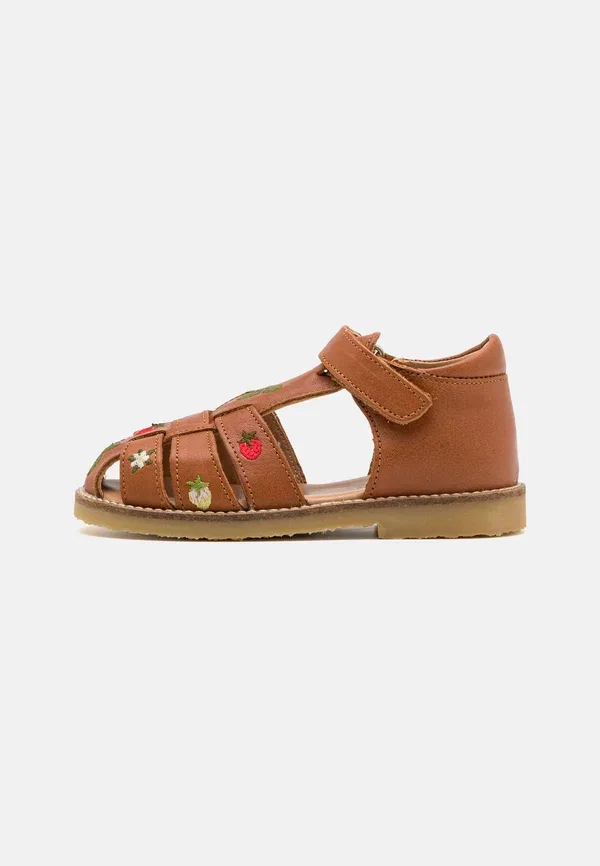 Ботинки кожаные Classic unisex - baby shoes Petit Nord Copenhagen, Cognac, коньячный