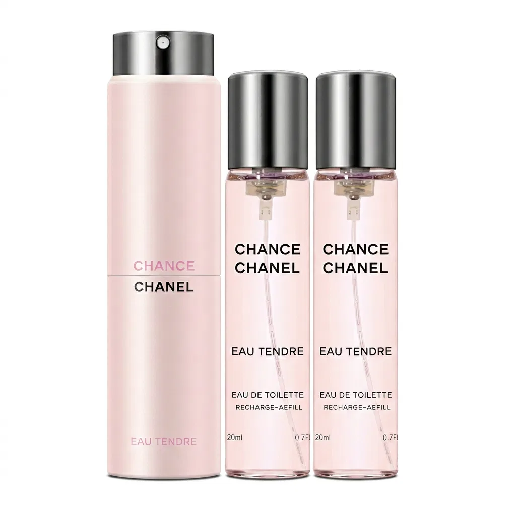 Женский набор духов-путешествий Chanel Pink Encounter, 3x20 мл, Chanel, Multicolor