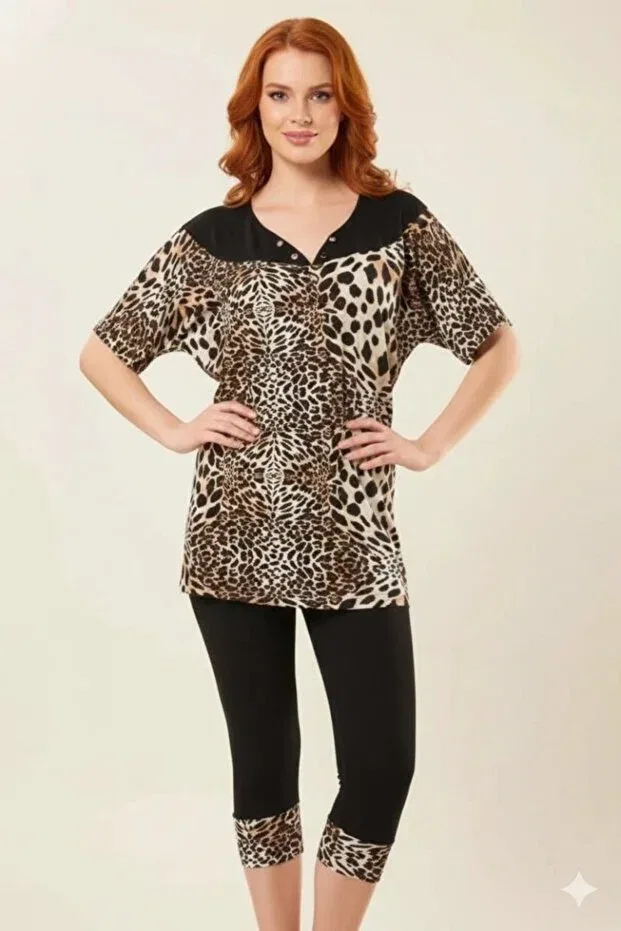 Детский комплект лосин с принтом Hmd Printed Tights Set 60013 Under Secret Melonika, A892