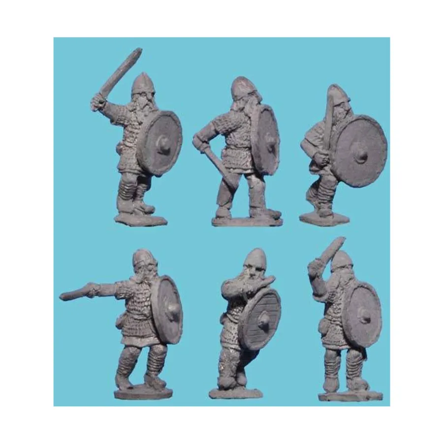 

Мечники в кольчуге, Dark Ages - Great Heathen Army - Vikings (15mm)