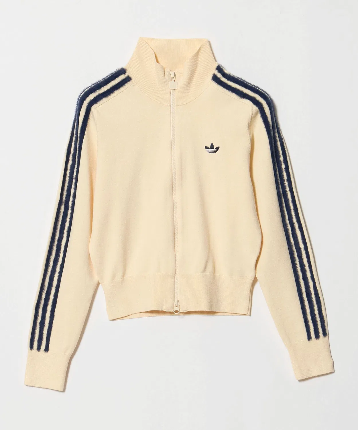 Женская куртка из трикотажа с молнией и логотипом Knitted Firebird Track Top Adidas Originals, Yellow