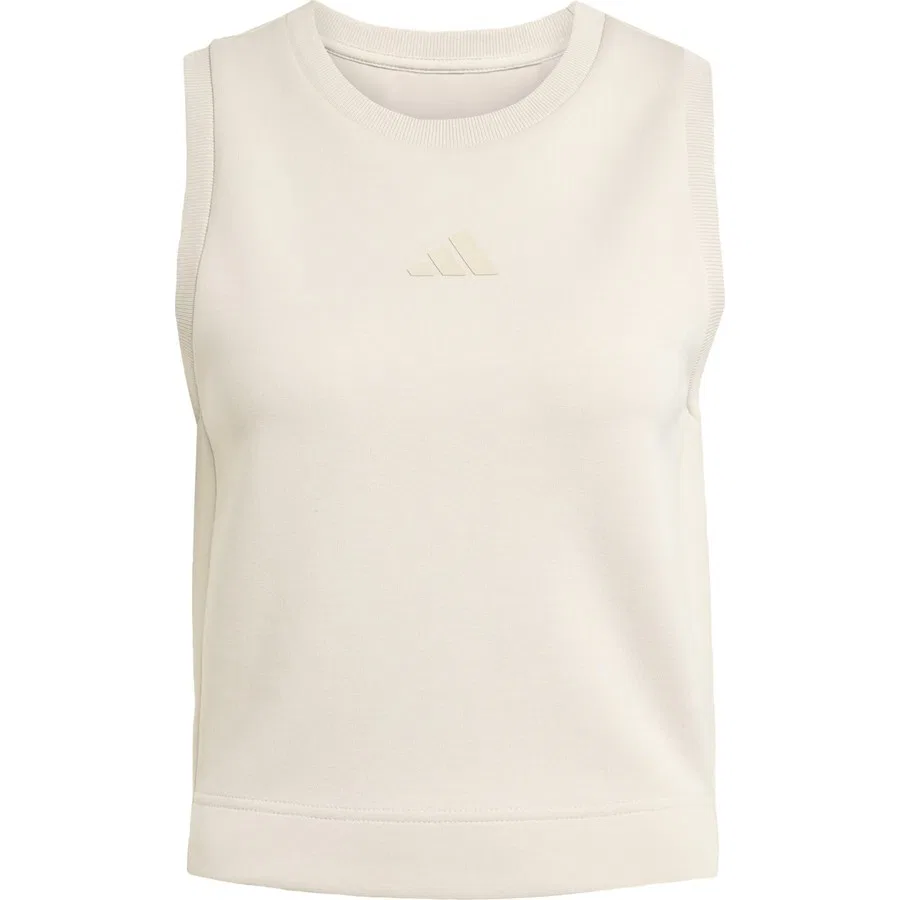 Женский топ без рукавов Soft Lux Tank adidas, Розовый — фото 3