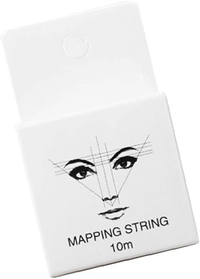 Eyebrow Mapping Thread Box, 15g, White Generisch