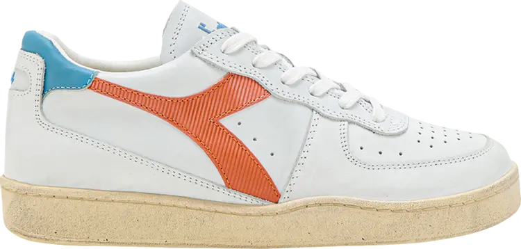 

Кроссовки Mi Basket Low Used White Orange Peel, белый