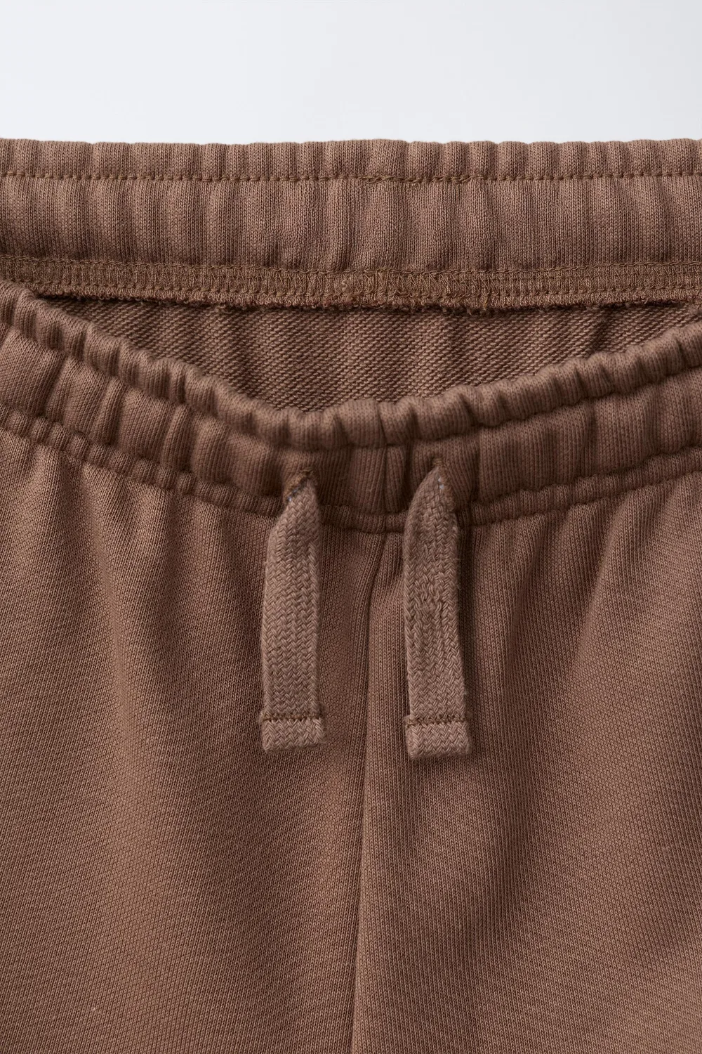 Простые бермудские шорты ZARA, Light Brown — фото 3